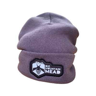 Big Mountain Mead Beanie in mauve purple