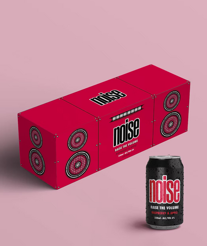 Noise RTD Raspberry & Apple 10 Pack, 6% ABV