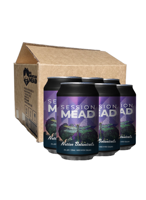 NATIVE BOTANICALS MEAD 6-PACK 330ml cans - Big Mountain Mead