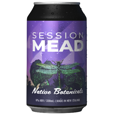 Native Botanicals mead 330ml can - Big Mountain Mead