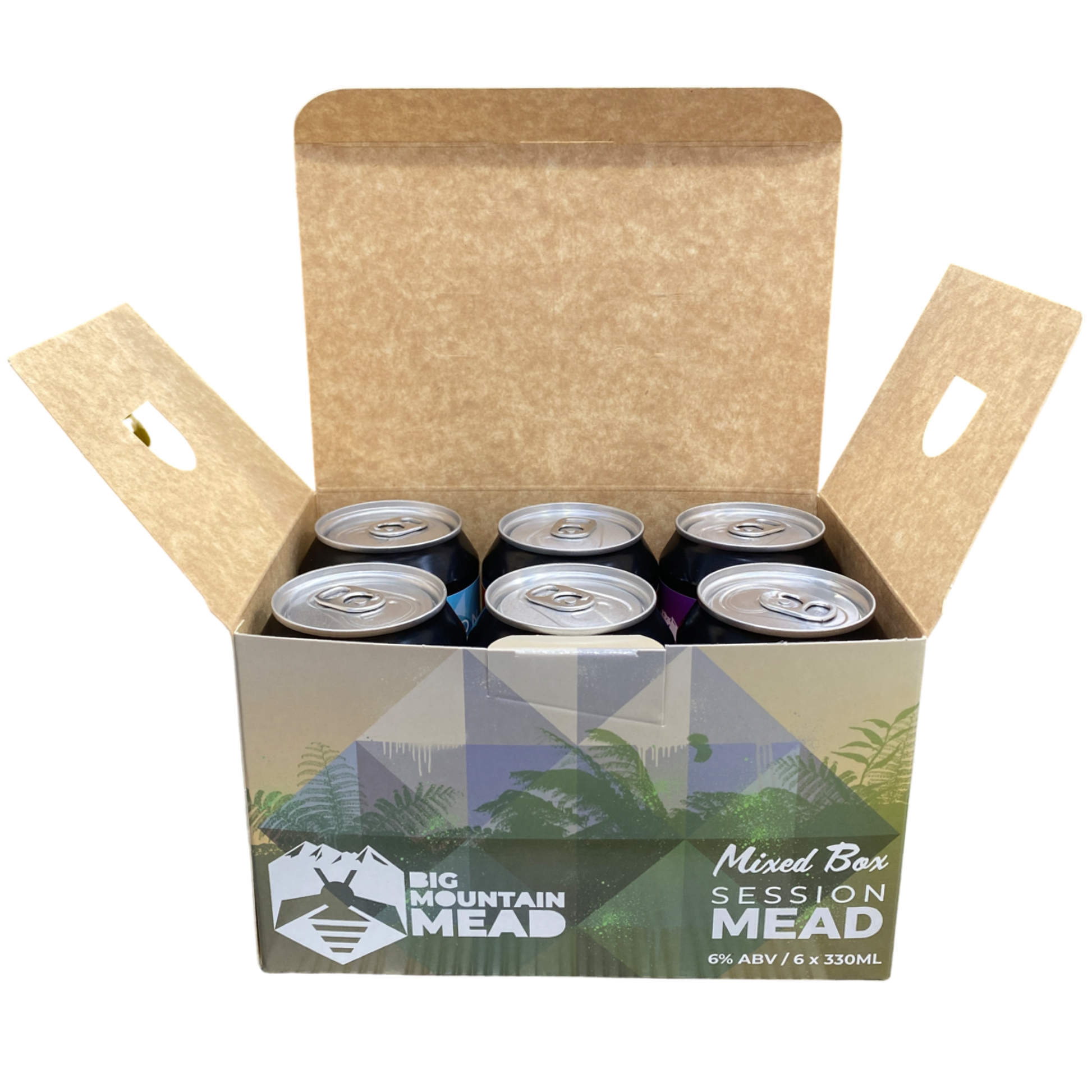 Mead Retail Mixed 6-PACK 330ml cans - Big Mountain Mead